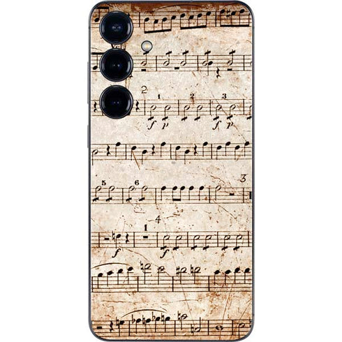 Antique Notes Galaxy A16 5G Skin