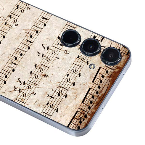 Antique Notes Galaxy A35 5G Skin