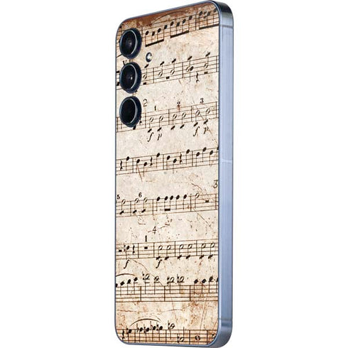 Antique Notes Galaxy A36 5G Skin