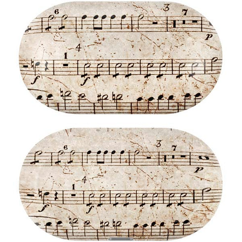 Antique Notes Galaxy Buds Plus Skin