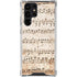 Antique Notes Galaxy S23 Ultra Clear Case