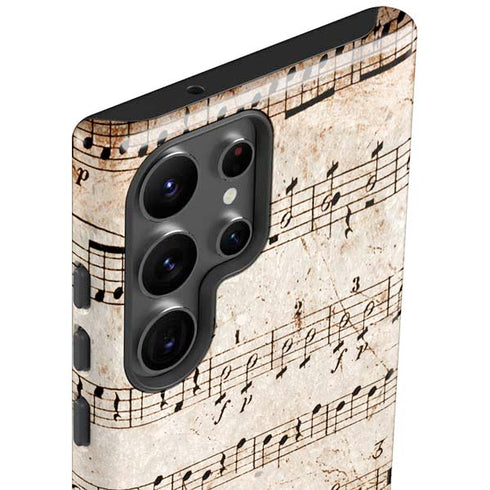 Antique Notes Galaxy S23 Ultra Pro Case