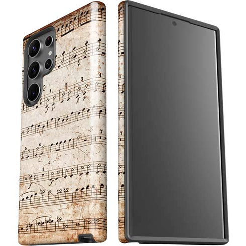 Antique Notes Galaxy S23 Ultra Pro Case
