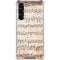 Antique Notes Galaxy S24 FE Clear Case