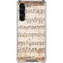Antique Notes Galaxy S24 FE Clear Case