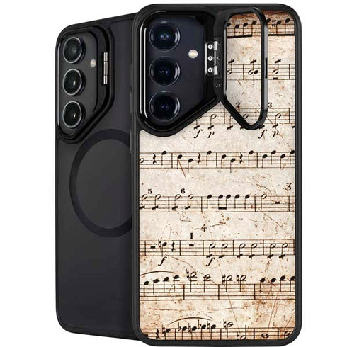 Antique Notes Galaxy S24 Plus Kickstand Case