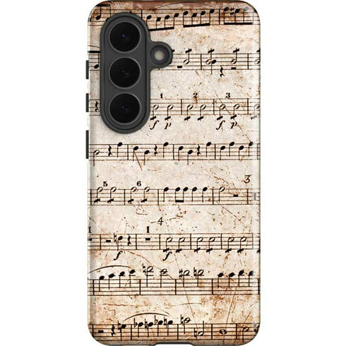 Antique Notes Galaxy S26 Impact Case