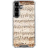 Antique Notes Galaxy S26 Plus Clear Case