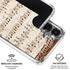 Antique Notes Galaxy S26 Plus Clear Case
