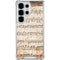 Antique Notes Galaxy S26 Ultra Clear Case