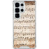 Antique Notes Galaxy S26 Ultra Clear Case