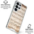 Antique Notes Galaxy S26 Ultra Clear Case