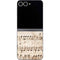 Antique Notes Galaxy Z Flip6 Skin