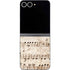Antique Notes Galaxy Z Flip6 Skin