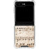 Antique Notes Galaxy Z Flip6 Clear Case