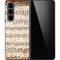 Antique Notes Galaxy Z Fold5 5G Skin