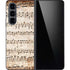 Antique Notes Galaxy Z Fold5 5G Skin
