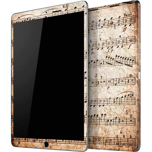 Antique Notes iPad Skins