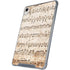Antique Notes iPad 11th Gen (2025) Clear Case