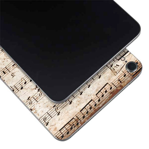 Antique Notes Apple iPad Mini Skin