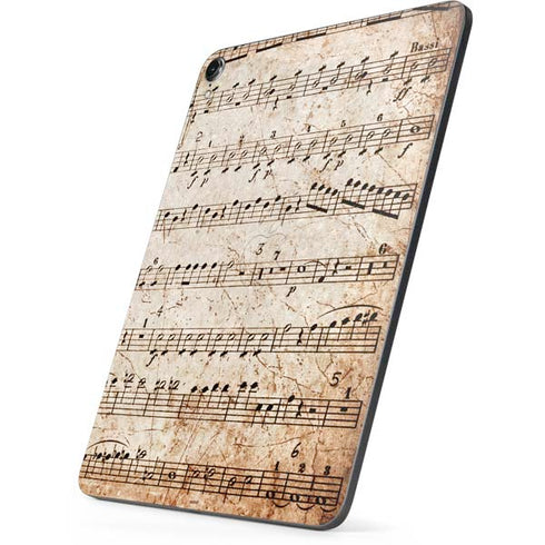 Antique Notes Apple iPad Pro Skin