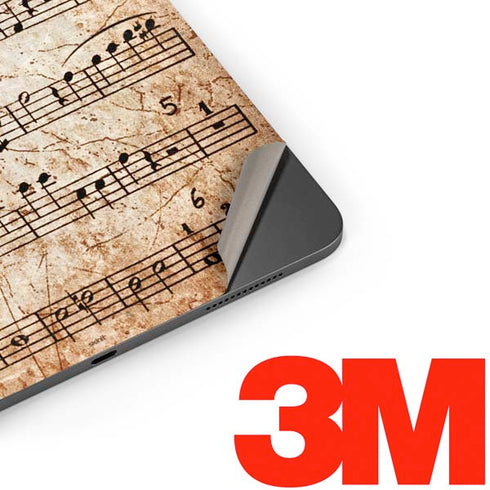 Antique Notes Apple iPad Pro Skin