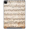 Antique Notes iPad Cases