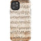 Antique Notes iPhone Cases