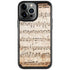 Antique Notes iPhone Cases