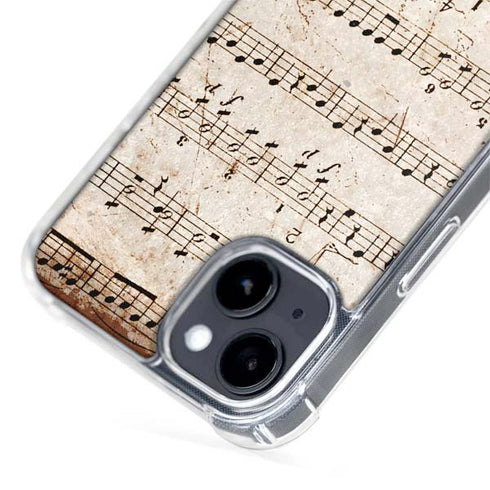 Antique Notes iPhone 14 MagSafe Case