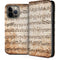 Antique Notes iPhone 14 Pro Max Folio Case