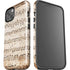 Antique Notes iPhone 15 Impact Case