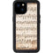 Antique Notes iPhone 15 Plus Waterproof Case