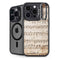 Antique Notes iPhone 15 Pro Kickstand Case