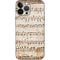 Antique Notes iPhone 15 Pro Max Skin