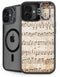 Antique Notes iPhone 16 Kickstand Case