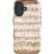Antique Notes iPhone 16 Plus Impact Case