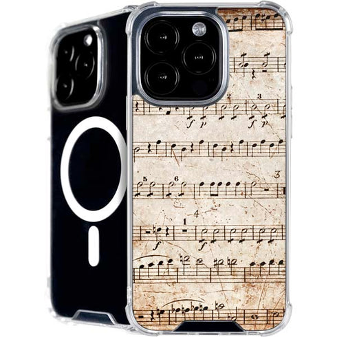 Antique Notes iPhone 16 Pro MagSafe Case
