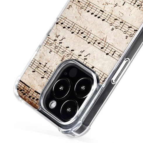 Antique Notes iPhone 16 Pro MagSafe Case