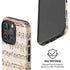 Antique Notes iPhone 16 Pro Magsafe Impact Case