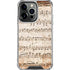 Antique Notes iPhone 16 Pro Max Clear Case