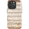 Antique Notes iPhone 16 Pro Max Impact Case