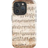 Antique Notes iPhone 16 Pro Max Impact Case