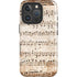 Antique Notes iPhone 16 Pro Max Magsafe Impact Case