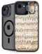 Antique Notes iPhone 16e Kickstand Case