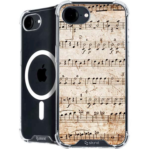 Antique Notes iPhone 16e MagSafe Case