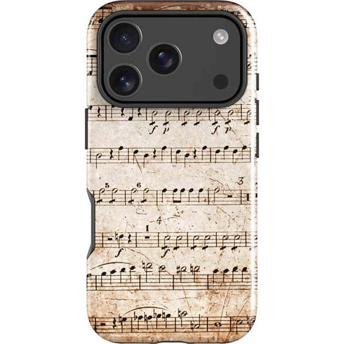 Antique Notes iPhone 18 Pro Impact Case