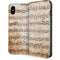 Antique Notes iPhone 8 Folio Case