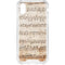 Antique Notes iPhone XS Clear Case