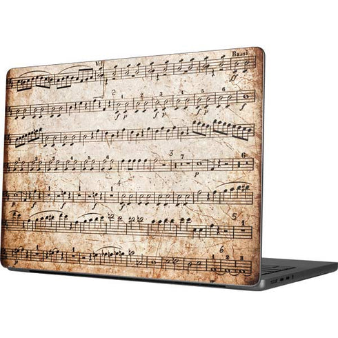 Antique Notes Apple MacBook Pro 14-inch Skin
